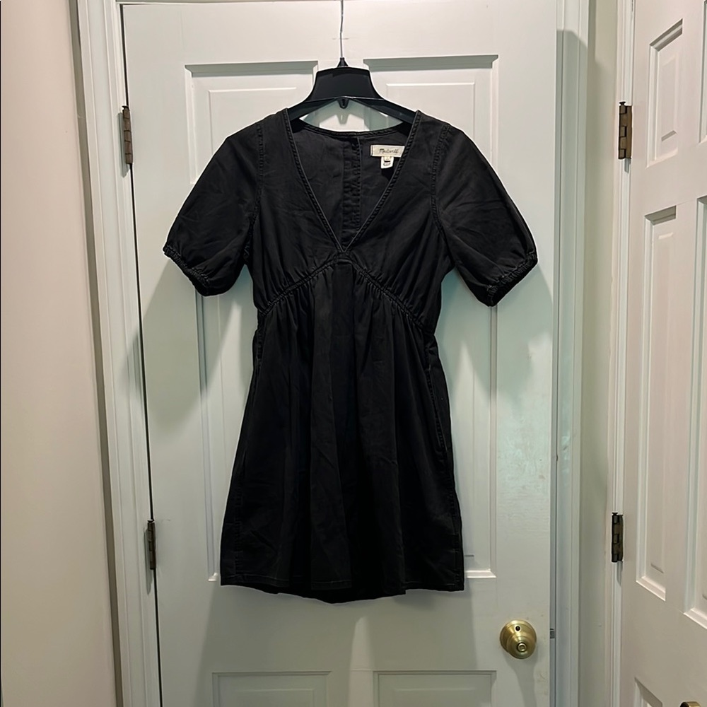Madewell Black Mini Dress